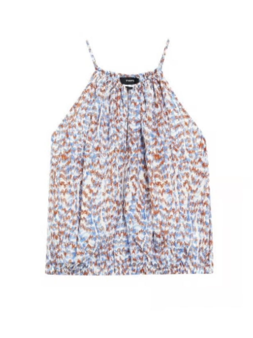 Theory Gathered Cami Desert Lawn Size Small